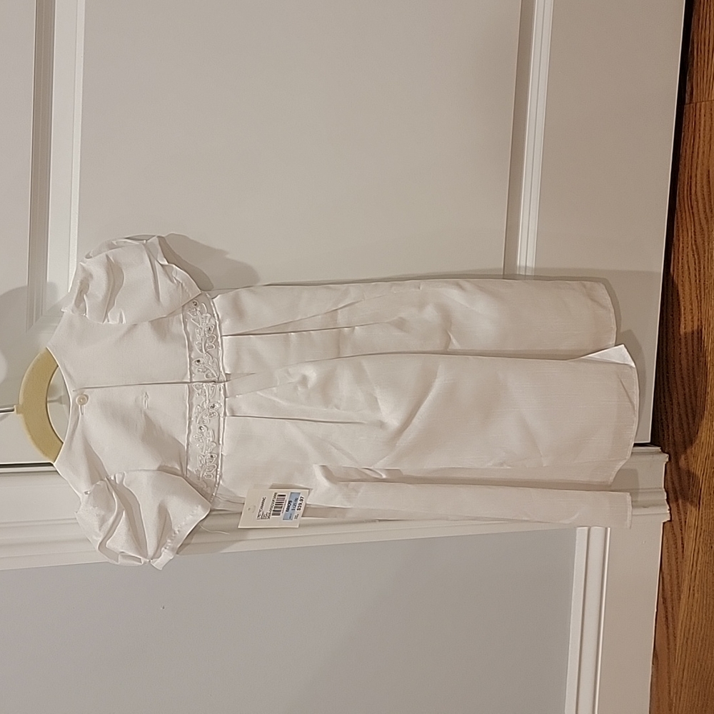 L'Pety Caner Size 6M long Christening gown - Picture 6 of 8